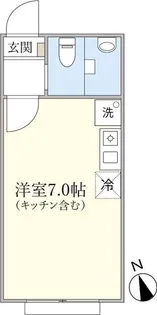 リベロ新江古田【1階】の間取り