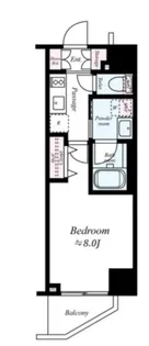 XEBEC両国【5階】の間取り