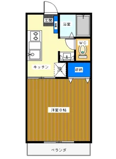 茨城県つくば市天久保2【アパート】の間取り
