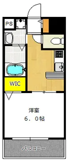 エステムプラザ梅田扇町公園パークランド【10階】の間取り