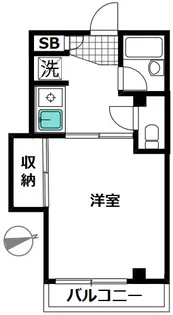 東京都中野区松が丘2【マンション】の間取り