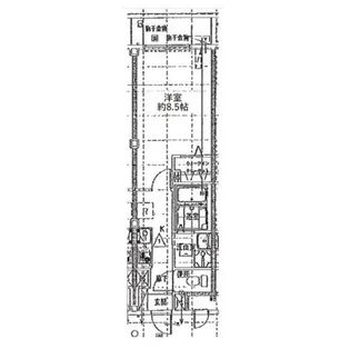 千葉県市川市田尻4【マンション】の間取り