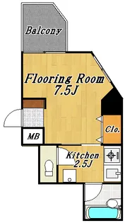 きららベガ【10階】の間取り