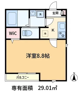 コンフォート【2階】の間取り