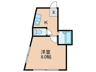 岩本マンション【3階】の間取り