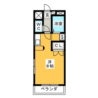 アネックス瑞穂【3階】の間取り
