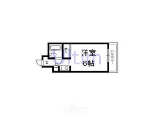 アルページュ桃山【3階】の間取り