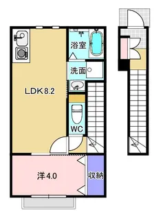 Libera【2階】の間取り