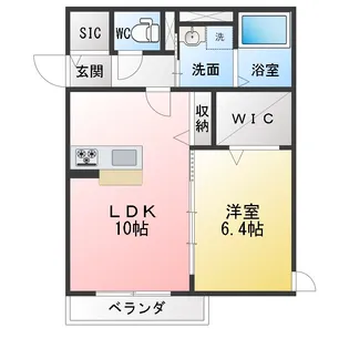 Casa F【2階】の間取り