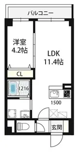 RET:umekita【2階】の間取り