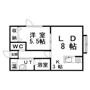 ハイツガーディアン【2階】の間取り