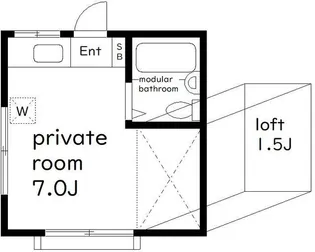 ヤシマハイツ【2階】の間取り