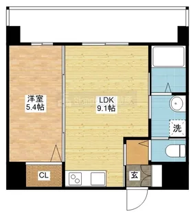 ハイグランデ矢上【2階】の間取り