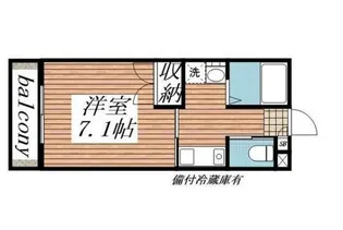 キチーム津田沼 ANNEX【2階】の間取り