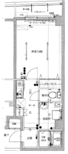 EL VIENT RIDE KAMINAKAZATO【1階】の間取り
