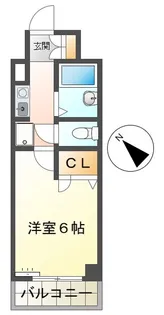 半澤ビル【7階】の間取り