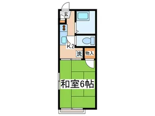 サンハイムT【2階】の間取り