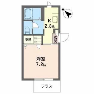 サンハイム【1階】の間取り