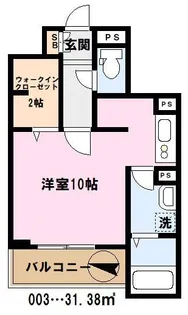 ファリーナ戸田公園【2階】の間取り