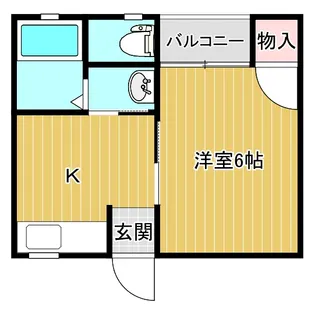 ホーミーハウス【1階】の間取り