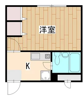 ブランニュー美しが丘【2階】の間取り