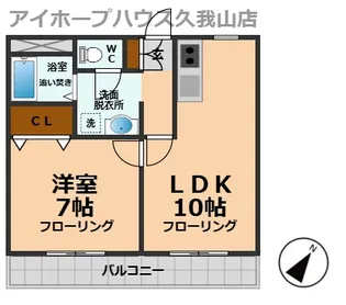 グランシャリオ【1階】の間取り