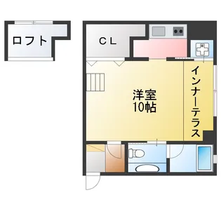 Le abbollire【3階】の間取り