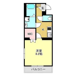 プライムコート【1階】の間取り