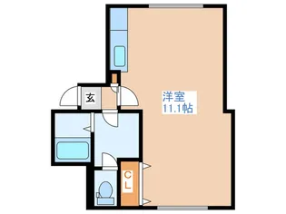 ピュアライフ平岸B【2階】の間取り