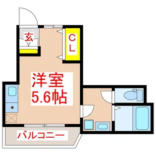 グランガーデンたてばば【3階】の間取り