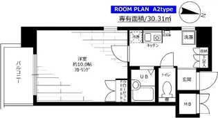 ステージファースト笹塚【5階】の間取り