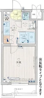 ルーブル中野富士見町弐番館【4階】の間取り