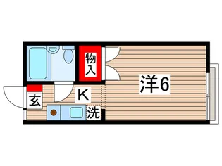 さくらヴィレッジ国立【1階】の間取り
