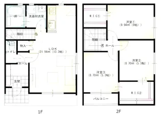 リシュブールの間取り
