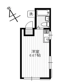 青葉台ハイツ【2階】の間取り