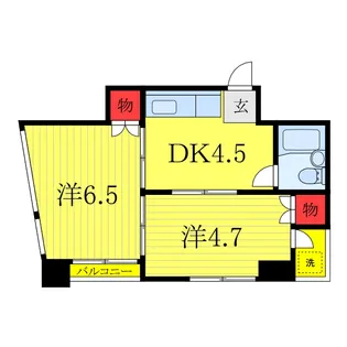 冨田ビル【3階】の間取り