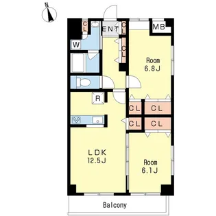 プリマヴェーラ【3階】の間取り