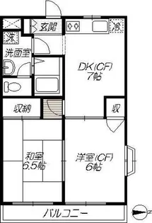 ルミエールN【3階】の間取り