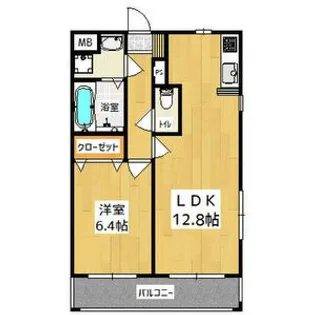 ソル レヴァンテII【2階】の間取り