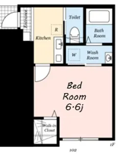 (仮称)ラクセス小田栄【1階】の間取り