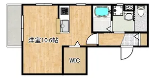 グランディールG・S・A【4階】の間取り