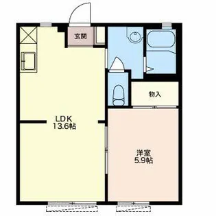 パークプラザ A【1階】の間取り