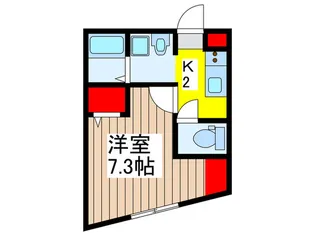 グロースリングさいたま新都心【2階】の間取り