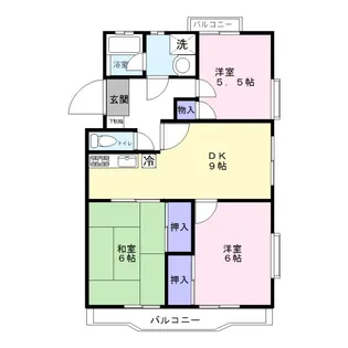 コートビレジ【2階】の間取り