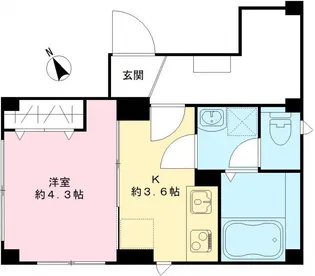 セレーノ.A【1階】の間取り