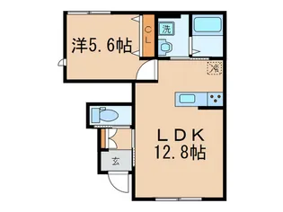 ネクスト小宮【1階】の間取り