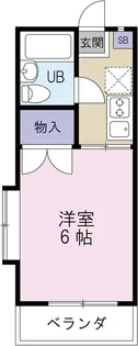 大吉荘【2階】の間取り