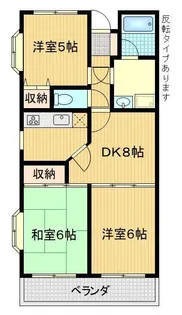 コメット【3階】の間取り