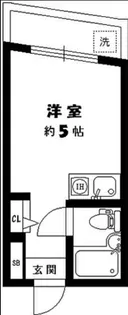 アーバンハイツ【1階】の間取り