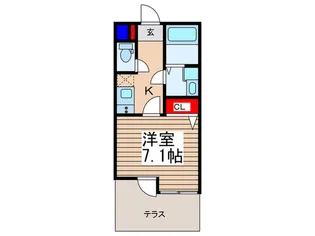 NOARK緑町【1階】の間取り